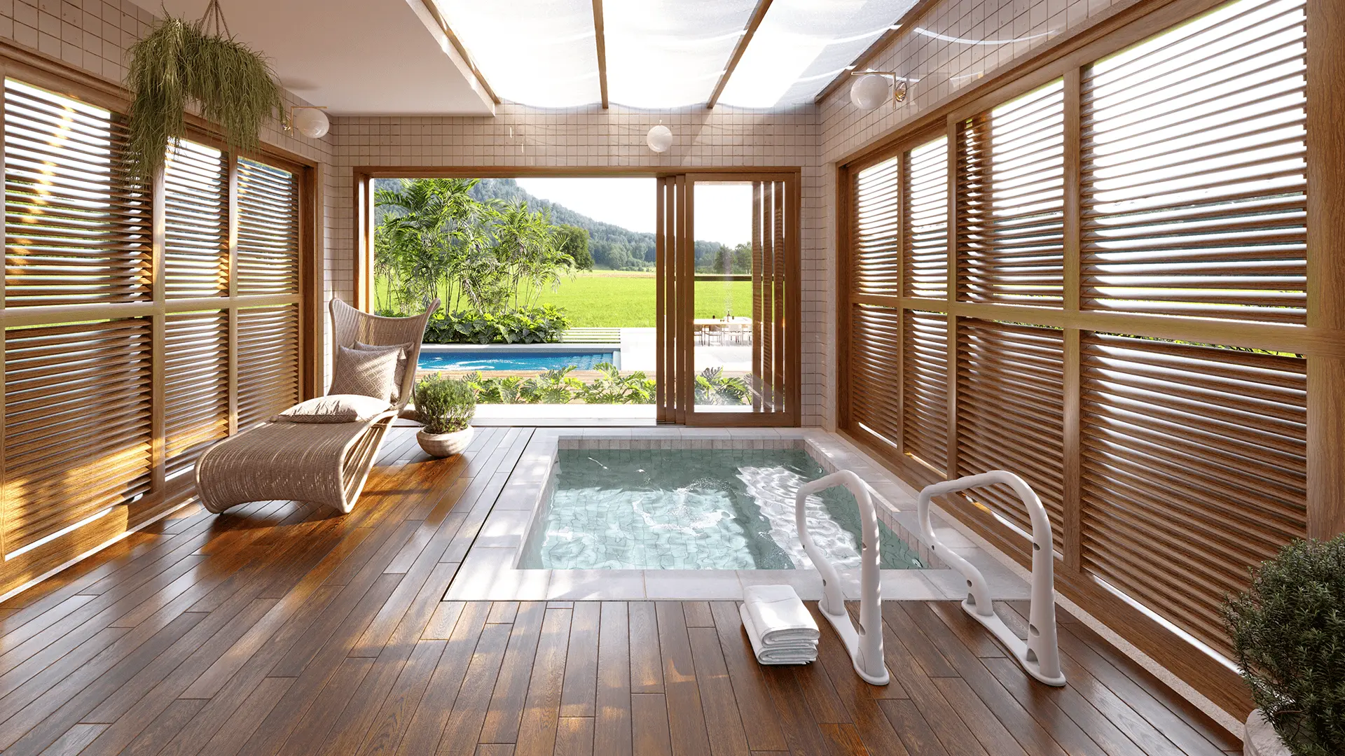 indoor fiberglass swimming pools