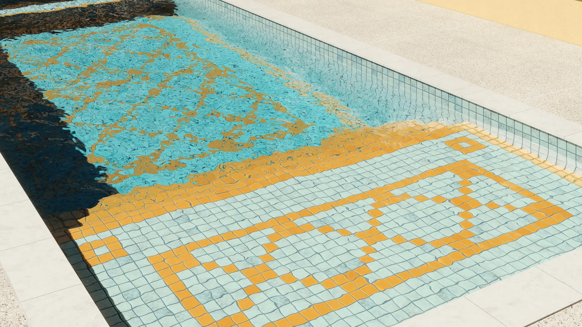 Fes Blue - Tanning Ledge Close up Photo